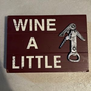 Wine Sign Decor
